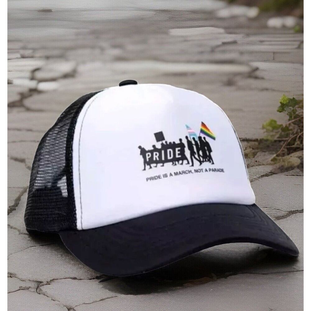 Pride PHLUID Gay PROJECT LGBTQ SnapBack Trucker Hat Cap NEW Fast Ship